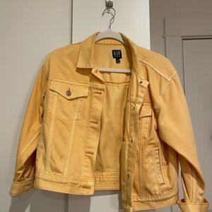 GAP yellow denim jacket